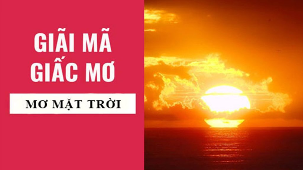 Mơ thấy mặt trời
