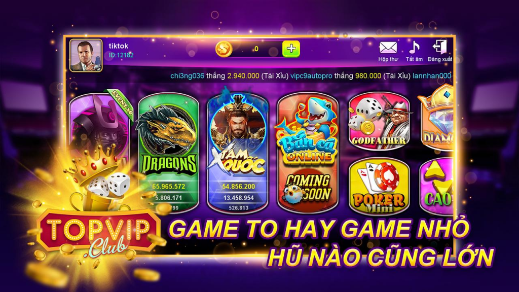 Nổ hũ vip