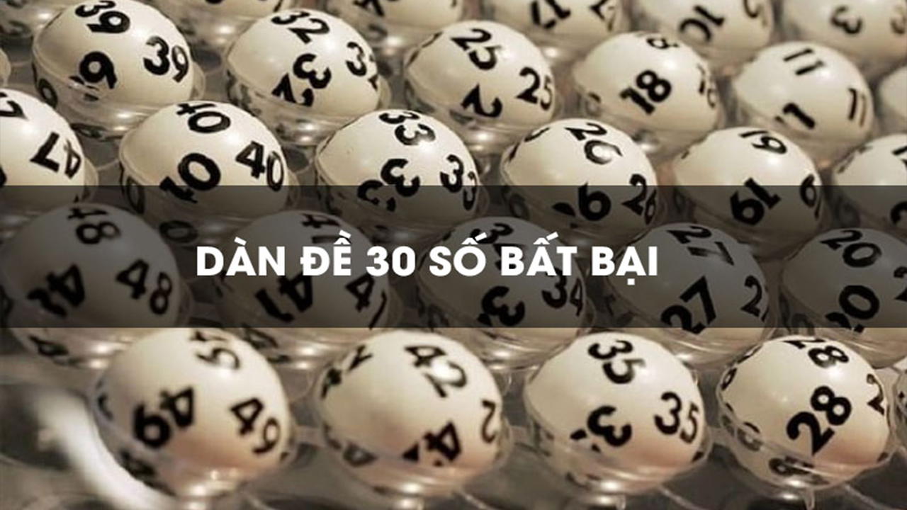 Nuôi dàn đề 30 số khung 3 ngày