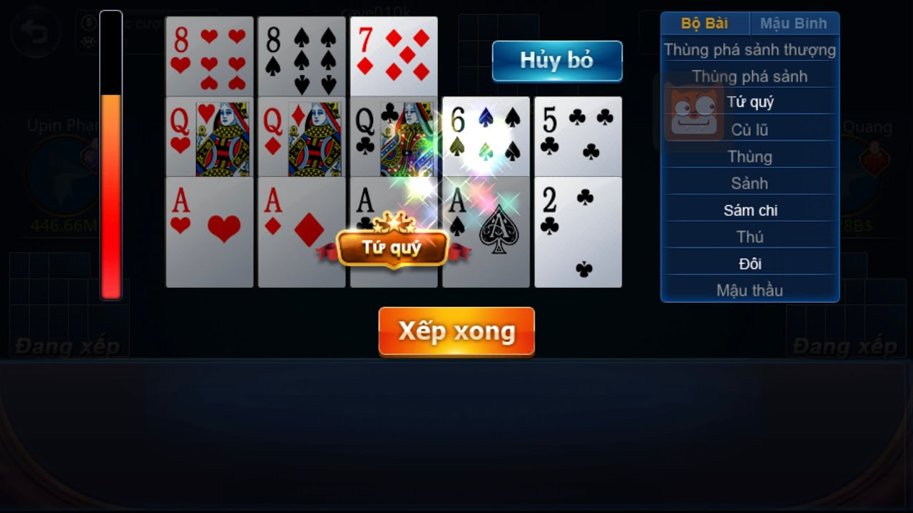 Các gợi ý hướng chơi từ mậu binh online